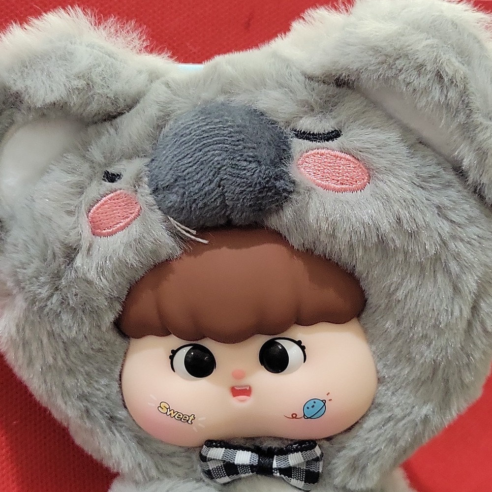 Sleepy Koala keychain plush from the "Fatty Big-Eared Animal